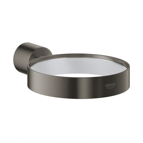 GROHE Atrio – uchwyt do mydelniczki brushed hard graphite 40305AL3