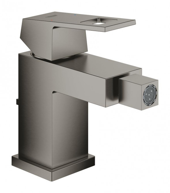 Grohe Eurocube Jednouchwytowa bateria bidetowa DN 15 rozmiar S brushed hard graphite 23138AL0