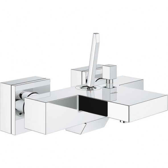 GROHE Eurocube Joy - jednouchwytowa bateria wannowa Chrom 23666000 @