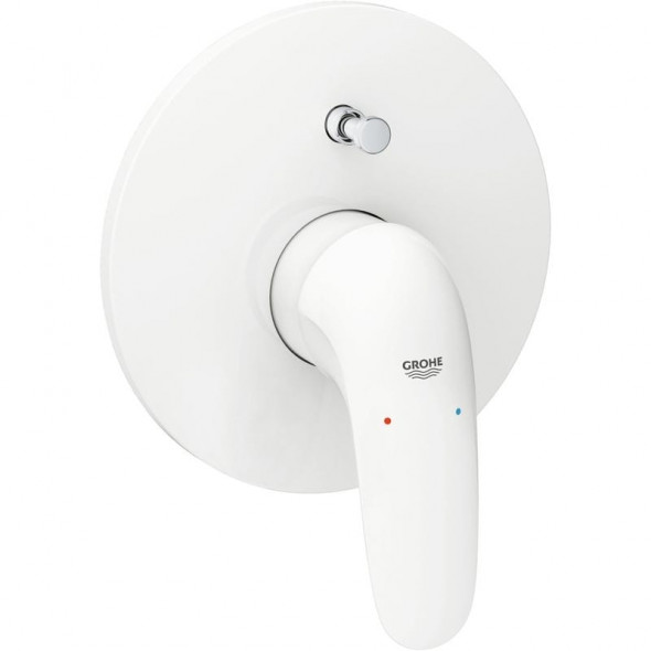 GROHE Eurostyle - jednouchwytowa bateria wannowa do ściennego montażu podtynkowego Biały 29099LS3