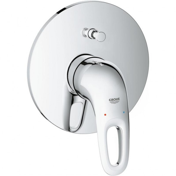 GROHE Eurostyle New - jednouchwytowa bateria wannowa do ściennego montażu podtynkowego Chrom 19506003