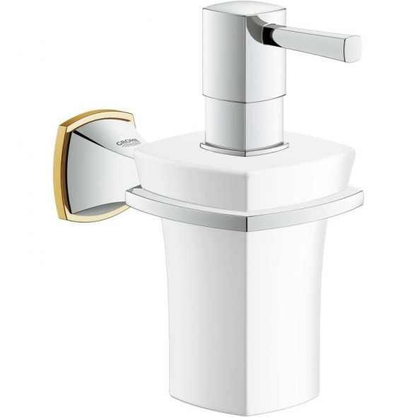 GROHE Grandera - uchwyt z ceramicznym dozownikiem na mydło 40627IG0