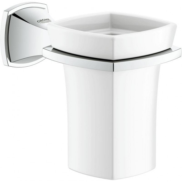 GROHE Grandera - uchwyt z kubkiem ceramicznym 40626000