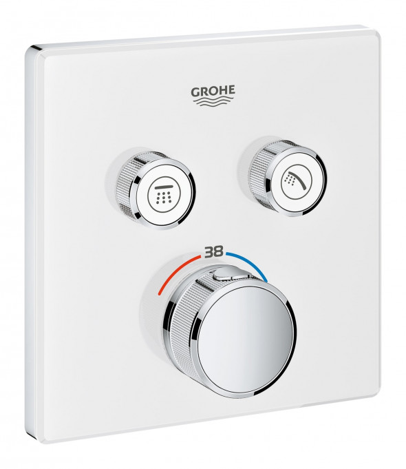GROHE Grohtherm SmartControl - podtynkowa bateria termostatyczna do obsługi dwóch wyjść wody 29156LS0