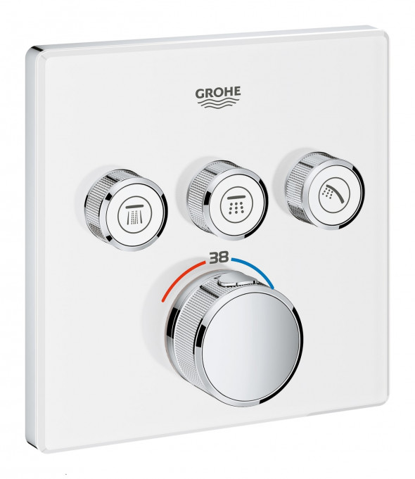 GROHE Grohtherm SmartControl - podtynkowa bateria termostatyczna do obsługi trzech wyjść wody 29157LS0
