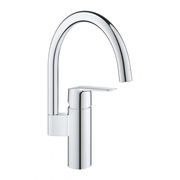 GROHE QuickFix Start bateria kuchenna, wysoka wylewka typu "C", chrom 30469000