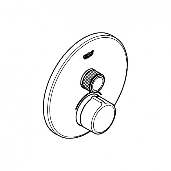 GROHE SmartControl - bateria podtynkowa do obsługi jednego wyjścia wody 29144000