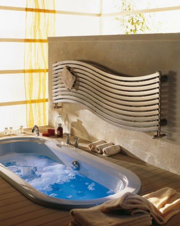 Grzejnik łazienkowy Cordivari Lola Inox satynowy poziomy