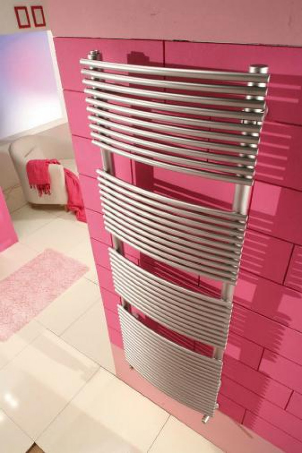 Grzejnik łazienkowy Cordivari Nancy Inox satynowy