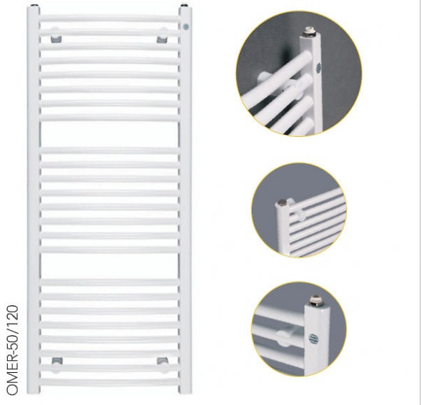 Grzejnik łazienkowy Instal-Projekt Omega OMER-60/120D50 kolory