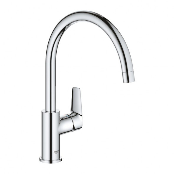 Jednouchwytowa bateria zlewozmywakowa Grohe Bauedge chrom 31367001