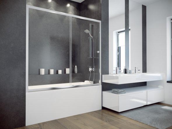 Kabina nawannowa Besco Duo Slide II 170x150 cm DDS-II-170