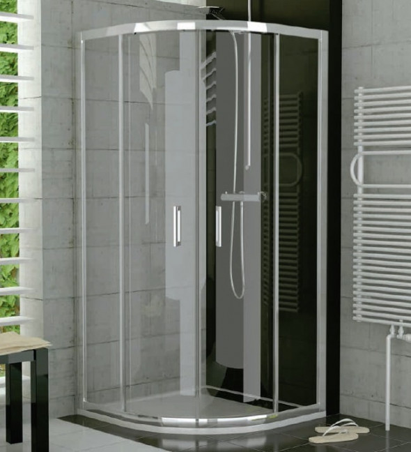 Kabina suwana 1/4-koła SanSwiss Ronal Top-Line 80x80cm połysk TOPR500805007