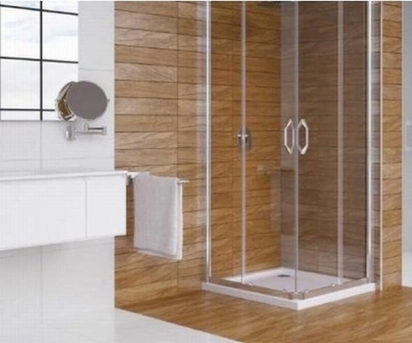 Kabina suwana kwadratowa Huppe Ena 2.0 2-częściowa 80x80 Anti-plaque 140102.069.322