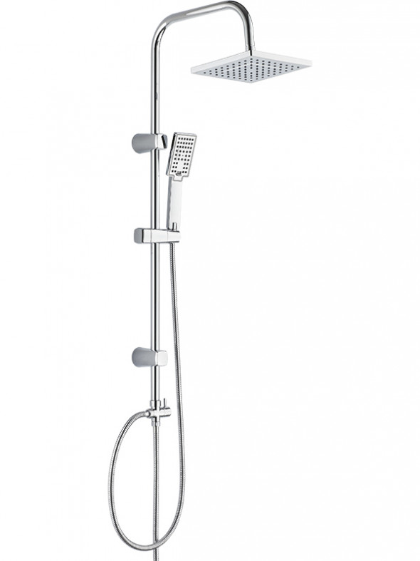 Kolumna natryskowa Laveo Kvadrato chrom PLQ_00KX