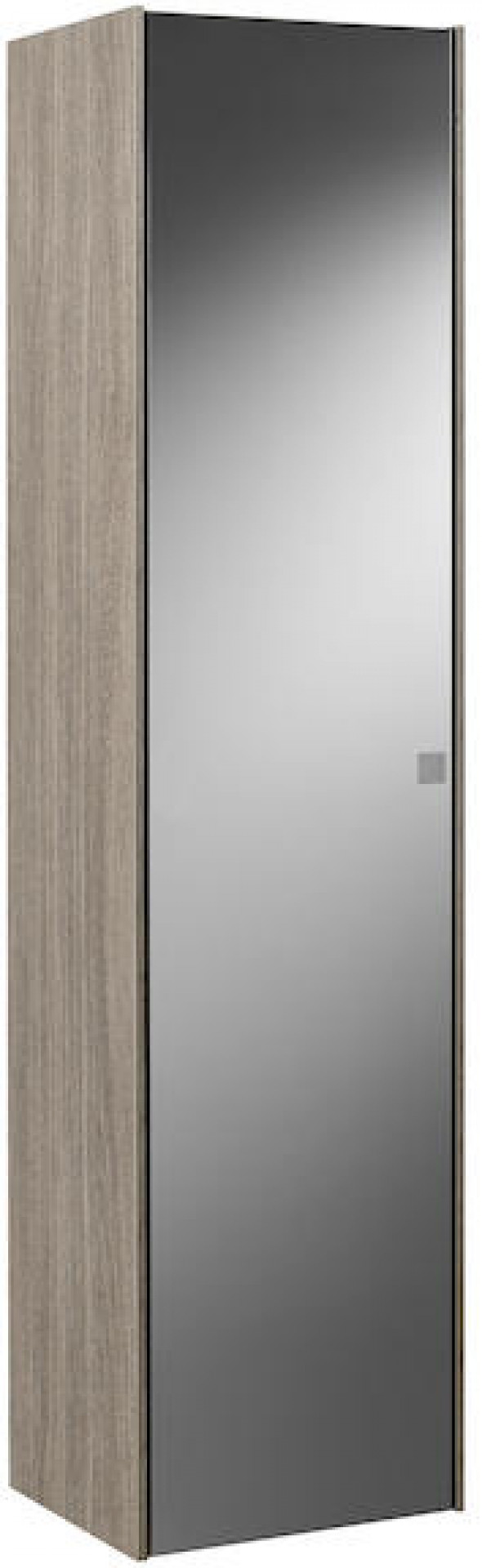 Kolumna wysoka - wersja lewa Roca Inspira 160x40 cm, Dąb / Ciemne szkło A857004403
