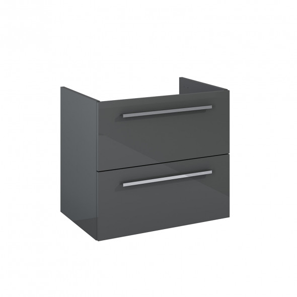 Komoda Elita Kwadro Plus 60 2S Bez blatu Antracyt 59,60x53,00x39,60cm 166773 @