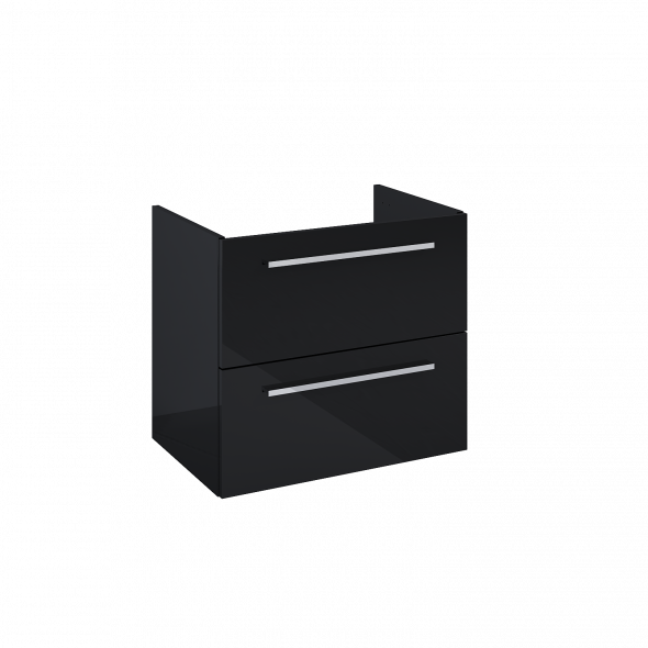 Komoda Elita Kwadro Plus 60 2S bez blatu black HG PDW 167650