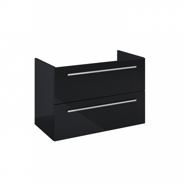 Komoda Elita Kwadro Plus 80 2S bez blatu black HG PDW 167651