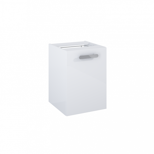 Komoda Elita Rolly 40 1S z koszem cargo white HG PDW 167713