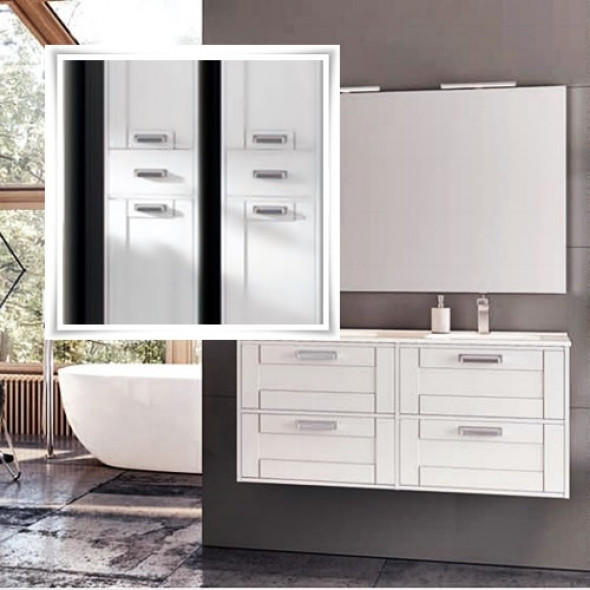 Komplet 2szt. Uchwyty Elita Inge New Chrom 14,80cm 167191