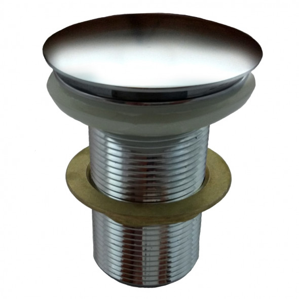 Korek Click-Clack do umywalki bez przelewu Aquahome Chrom TB10061Z