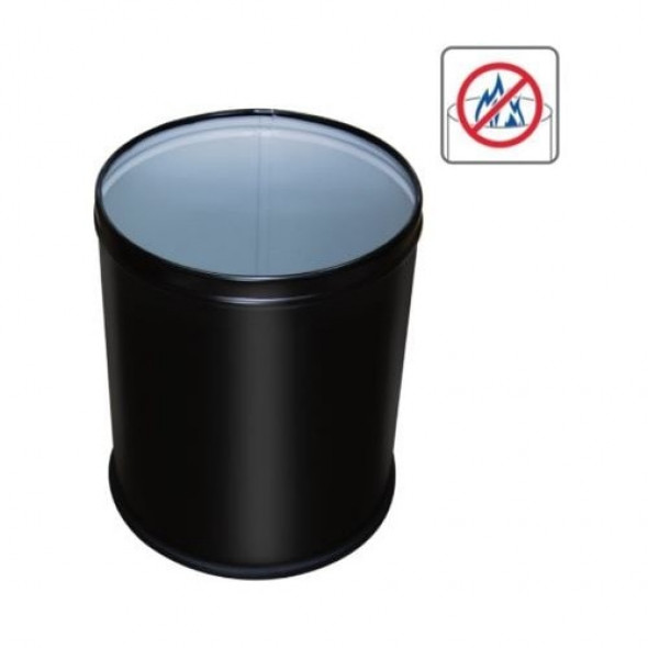 Kosz otwarty 7 L Stella czarny 20.102-B _