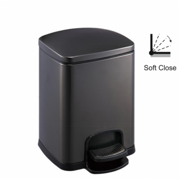 Kosz pedałowy 20 L Stella czarny mat 20.20320-MB