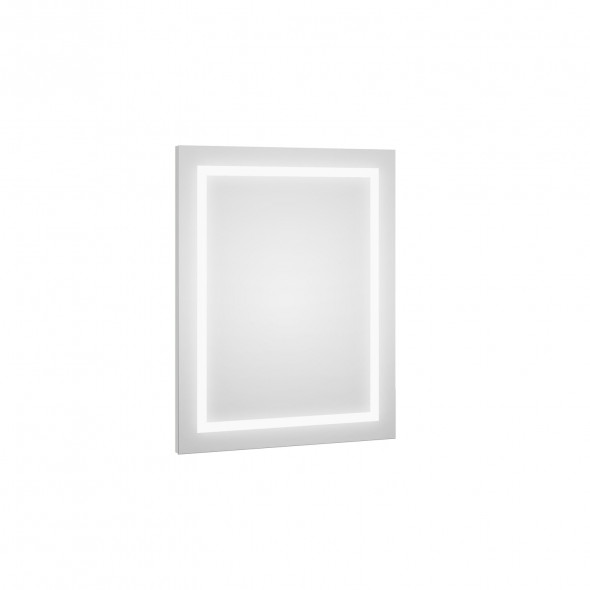 Lustro Defra DOT LED L60/80 Biały Połysk 60×80×2,9 cm 217-L-06001