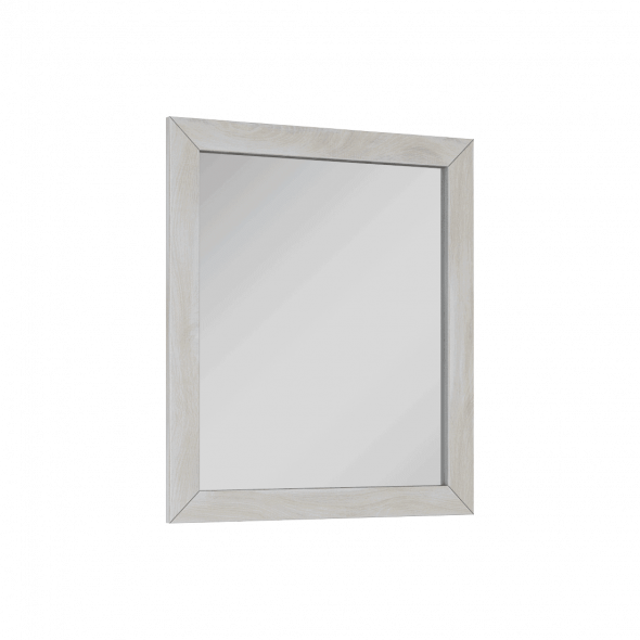 Lustro Elita Santos Oak 60 Biały WASH 60/70cm 166392