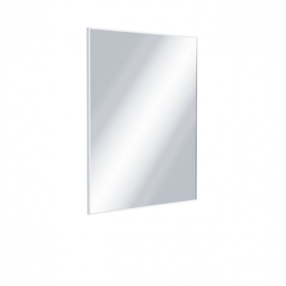 Lustro prostokątne Excellent Kuadro 80x60 biały mat DOEX.KU080.060.WH