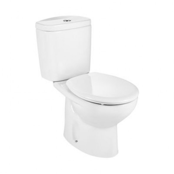 Miska WC o/pionowy do kompaktu WC Roca Victoria 37x66,5 cm biały A342394000