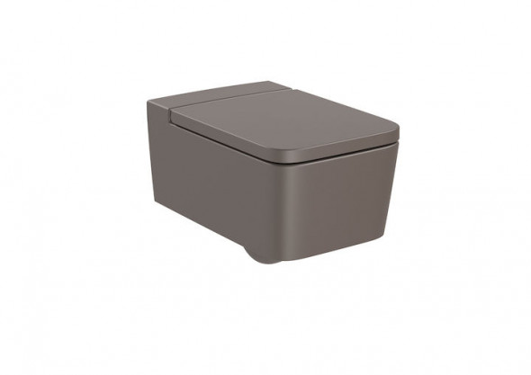 Miska WC wisząca Roca Inspira Square Rimless 37x56 cm cafe A346537660
