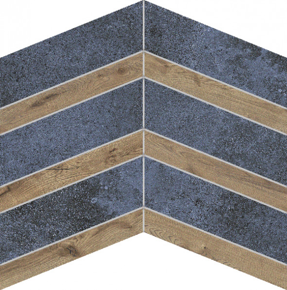 Mozaika gresowa Tubądzin Torano Anthrazite Mat 29,8x24 cm