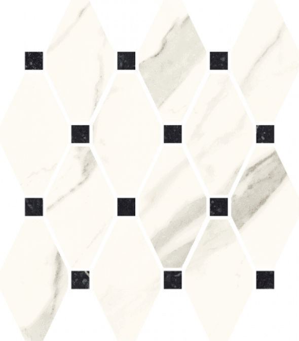 Mozaika Paradyż Calacatta Poler 23,6x25,2cm
