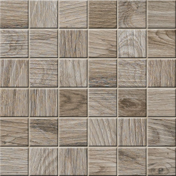 Mozaika podłogowa deskopodobna Novabell My Space Cinnamon ESP555K 30x30