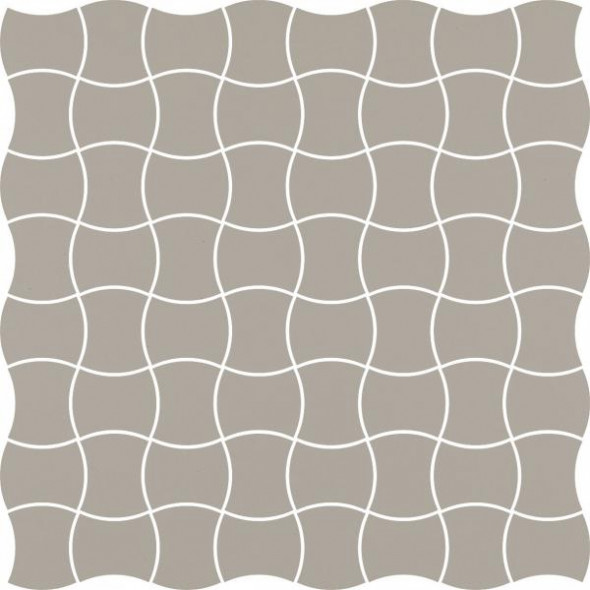 Mozaika prasowana Paradyż Modernizm Grys K.3,6x4,4 30,86x30,86 cm