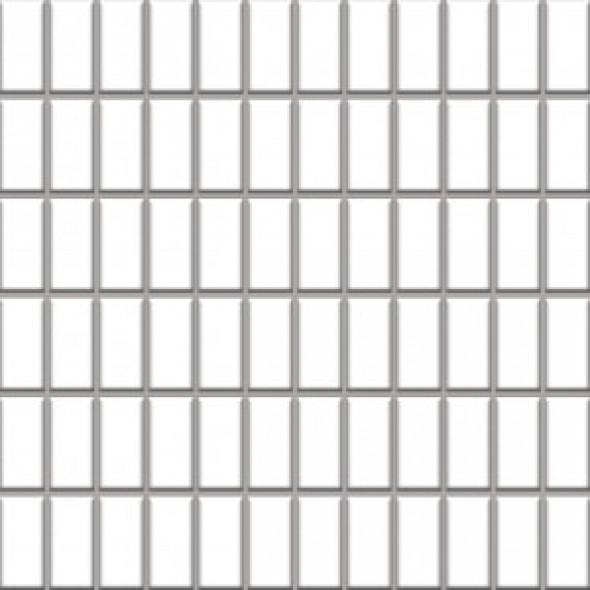 Mozaika ścienno-podłogowa Paradyż Altea Bianco 30x30 (2,3x4,8)