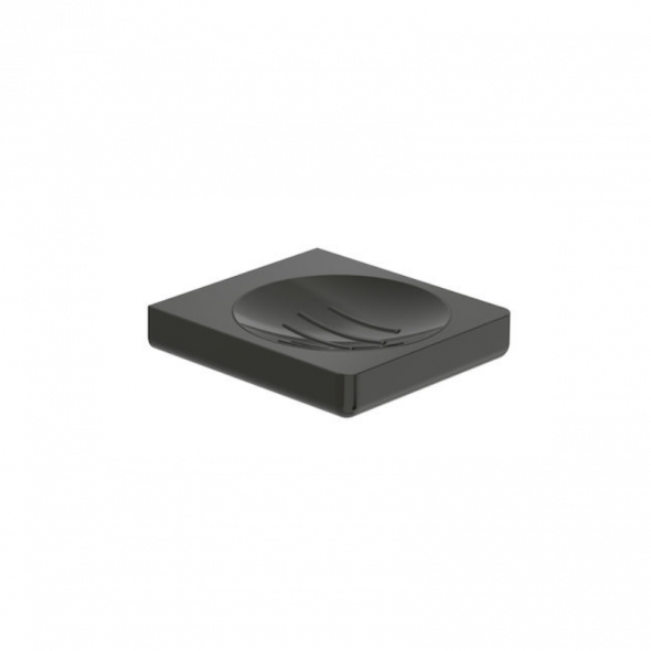 Mydelniczka ścienna Roca Tempo 12×11 cm Titanium black A817023022