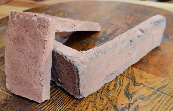 Narożnik Lico Kujawskie Stare Cegły - Płytki stylizowane na starą cegłę