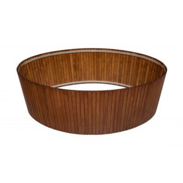 Obudowa do wanny akrylowej sosnowa w kolorze mahoniowym Roca Aura 190x100 cm A25T081000