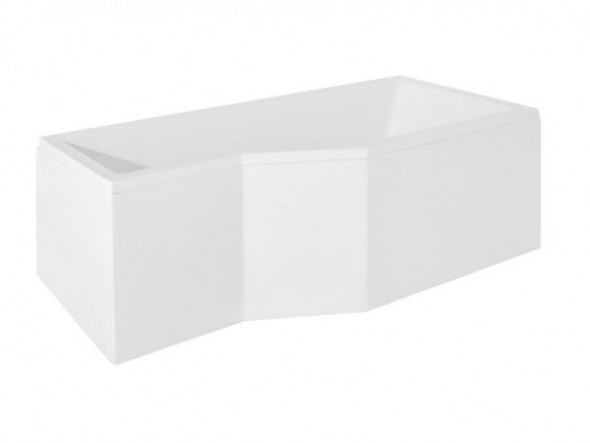 Obudowa do wanny asymetryczna lewa Besco Integra 170x75 cm biały OAI-170-NS