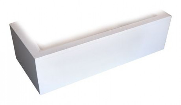 Obudowa do wanny asymetryczna lewa Besco Intima Duo 170x125 cm biały OAID-170-NS