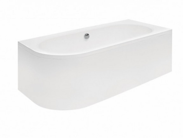 Obudowa do wanny asymetryczna prawa Besco Avita 180x80 cm biały OAV-180-NS