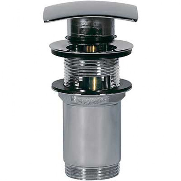 Odpływ umywalkowy kwadratowy Tres z przelewem click-clack 1.34.340.20