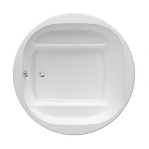 Okrągła wanna akrylowa Roca Waikiki N 160x160 cm biały A248345000