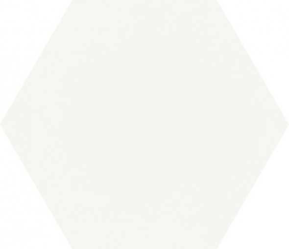 Paradyż Shiny Lines Bianco Heksagon Gres SZKL. MAT. 19,8 x 17,1 cm