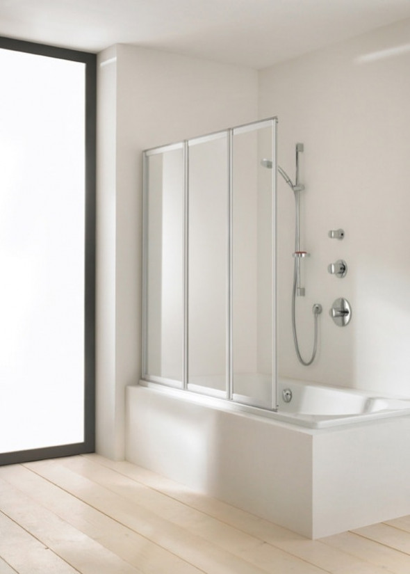 Parawan nawannowy Huppe Combinett 3-częściowy 140cm AC0401.087.321