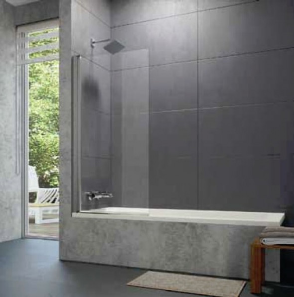 Parawan nawannowy Huppe Design pure 1-częściowy 75cm 8P1901.087.321