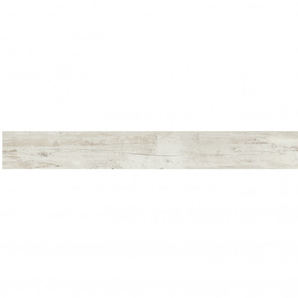 Płytka podłogowa deskopodobna Tubądzin Wood Work white STR 179,8x23 cm